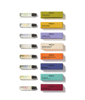 coffret découverte BASTILLE PARFUMS 8 x 2 ml