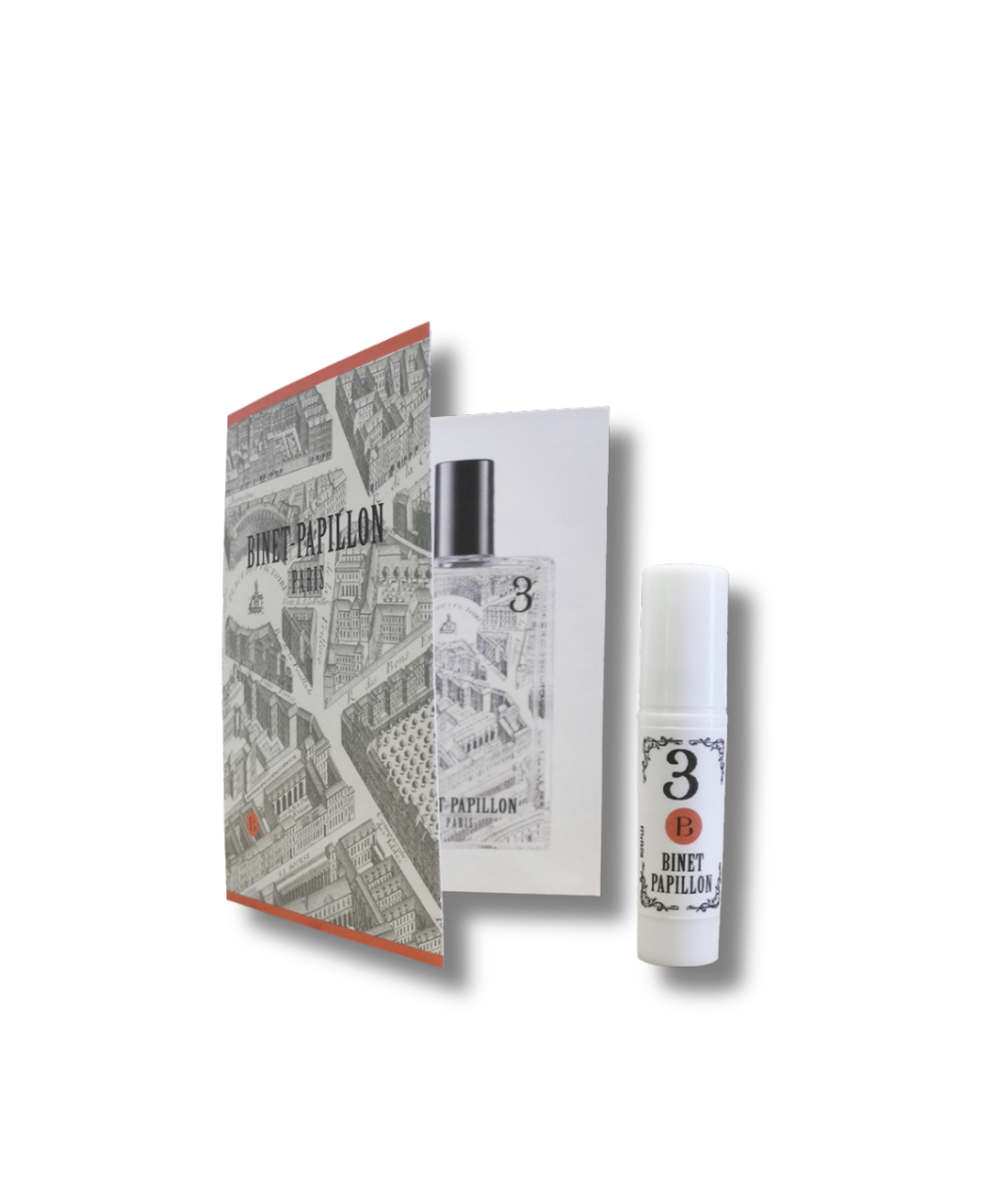 Cologne Curieuse (N°3) échantillon