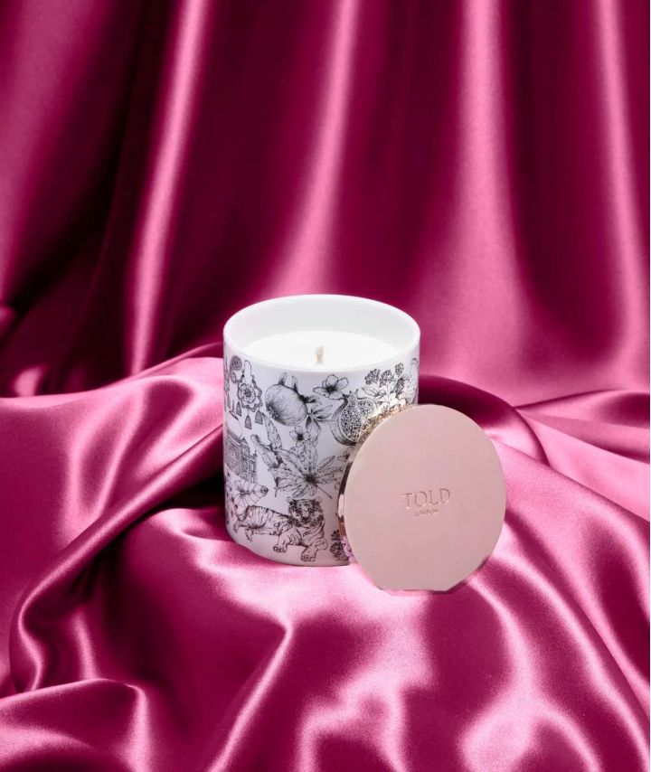 Night Blooms, India Candle