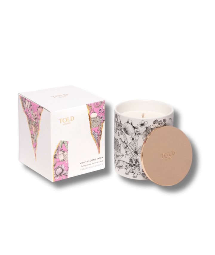 Night Blooms, India Candle