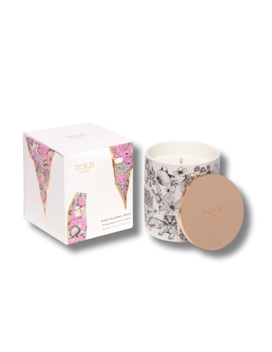 Night Blooms, India Candle