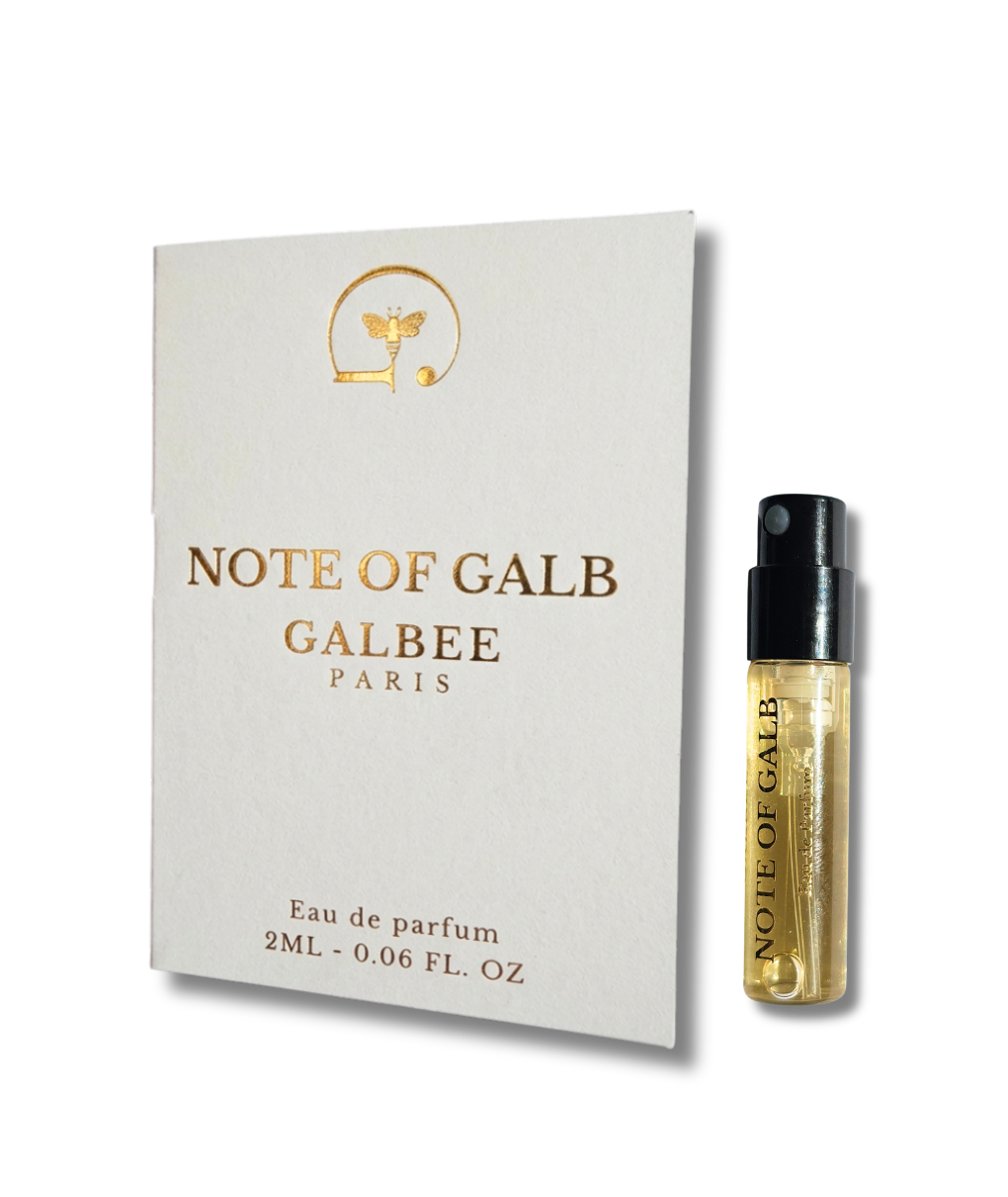 NOTE OF GALB - échantillon
