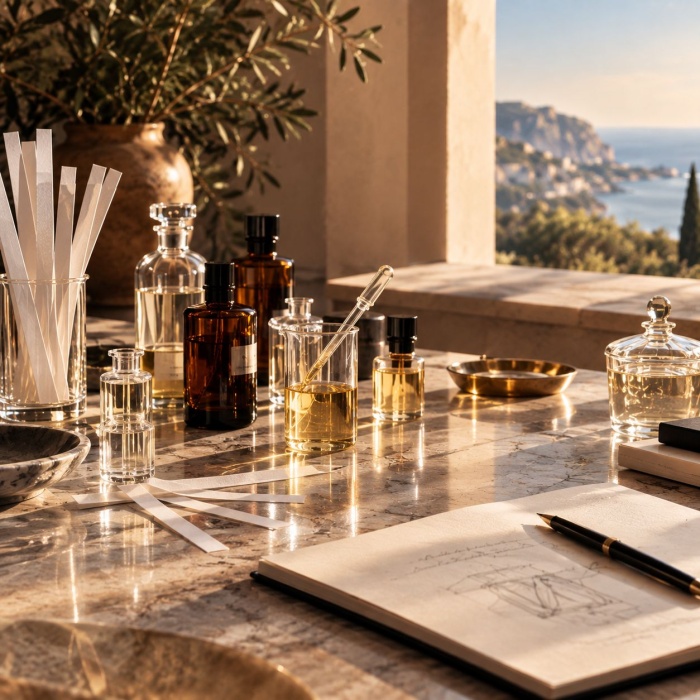 Die Kreation der Parfums nach Ramon Molvizar